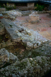 Resti archeologici delle Pieve originaria - Chiesa S. Pietro - Fortezza di Osoppo (Udine)