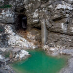 Ingresso Grotta nascosta - Lago del Mis (Belluno)