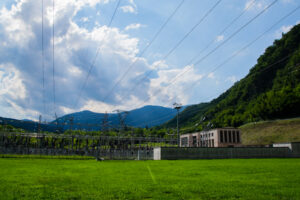 Centrale elettrina Enel del Lago del Corlo