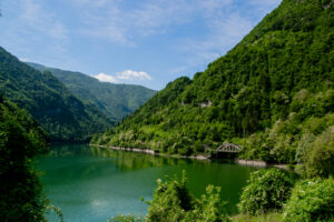 Scorci del lago del Corlo