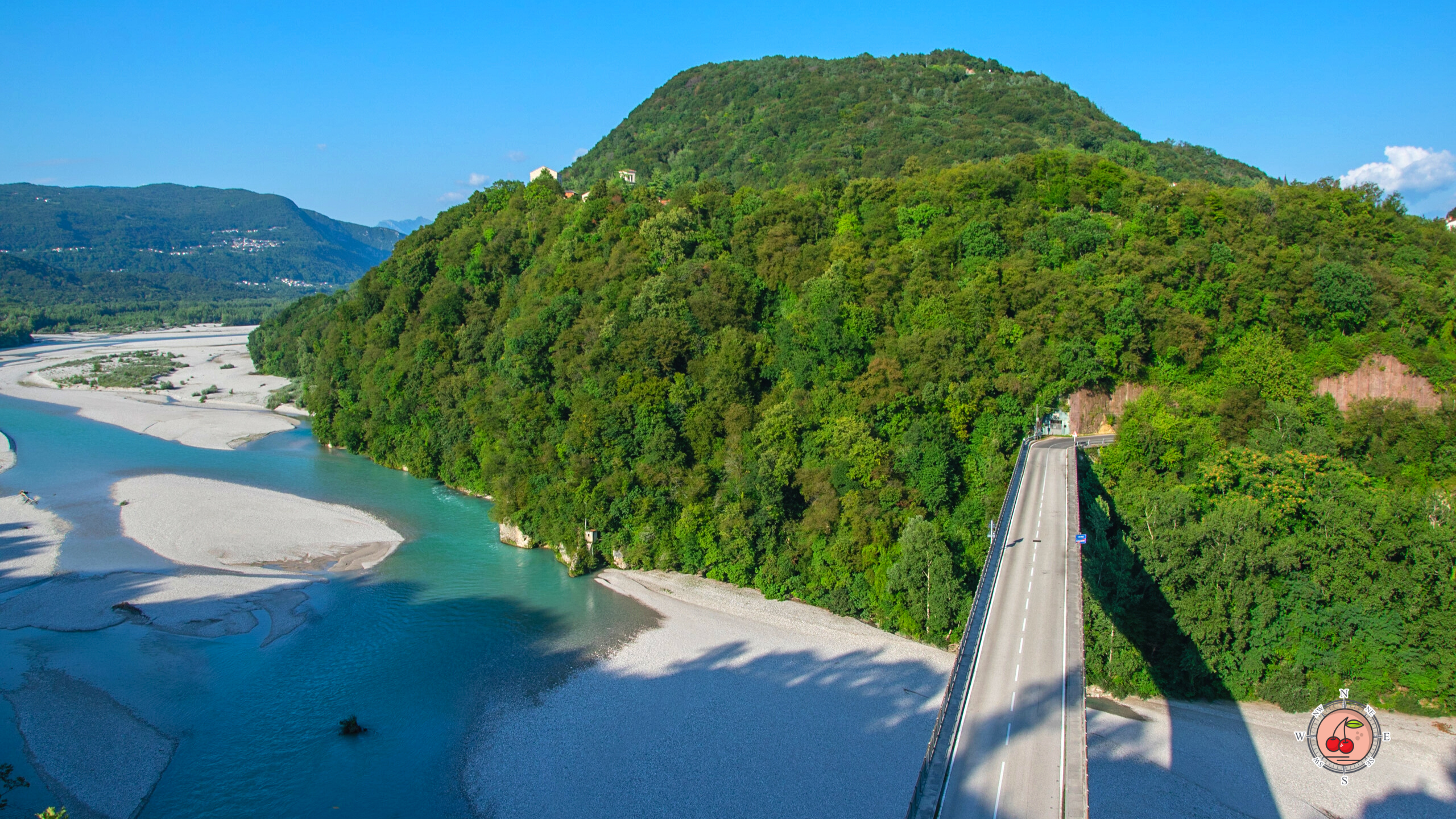 Ponte di Pinzano, Monte Ragogna e Tagliamento