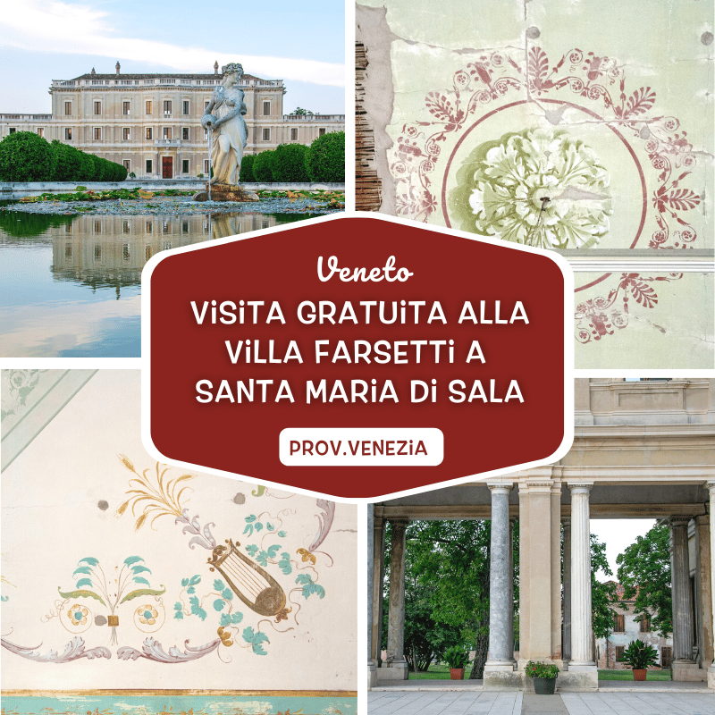 visita alla Villa Farsetti: la Villa Veneta di Santa Maria di Sala