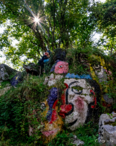 Cave di Rubbio - la cava abitata