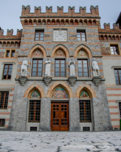 facciata Castello Ceconi