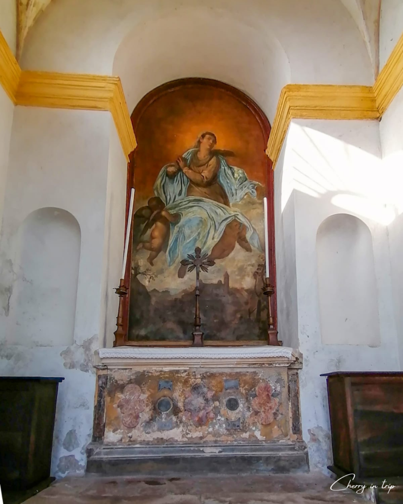 Pala della prima chiesa del Santuario a Monselice