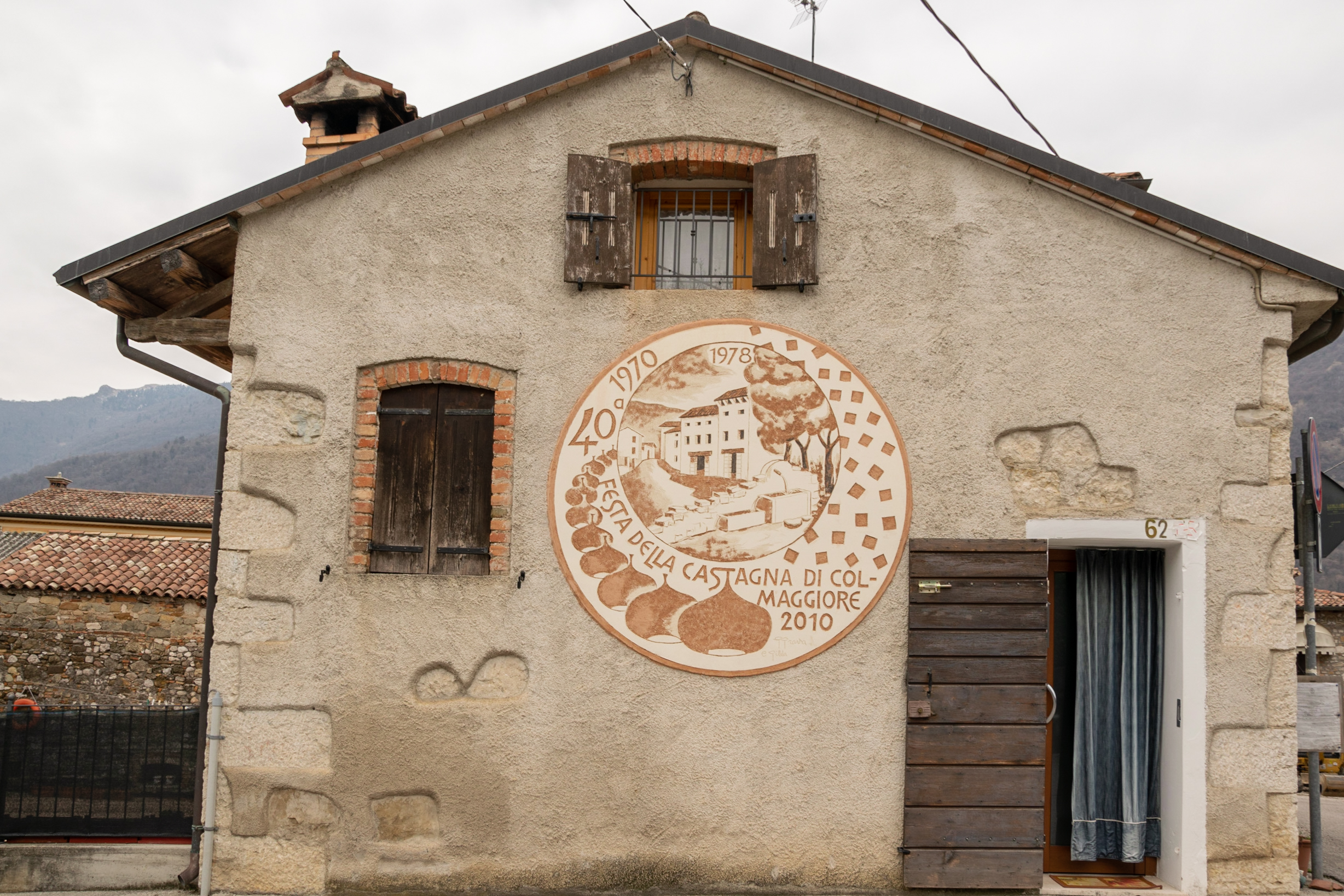 Murales Colmaggiore: Festa della castagna