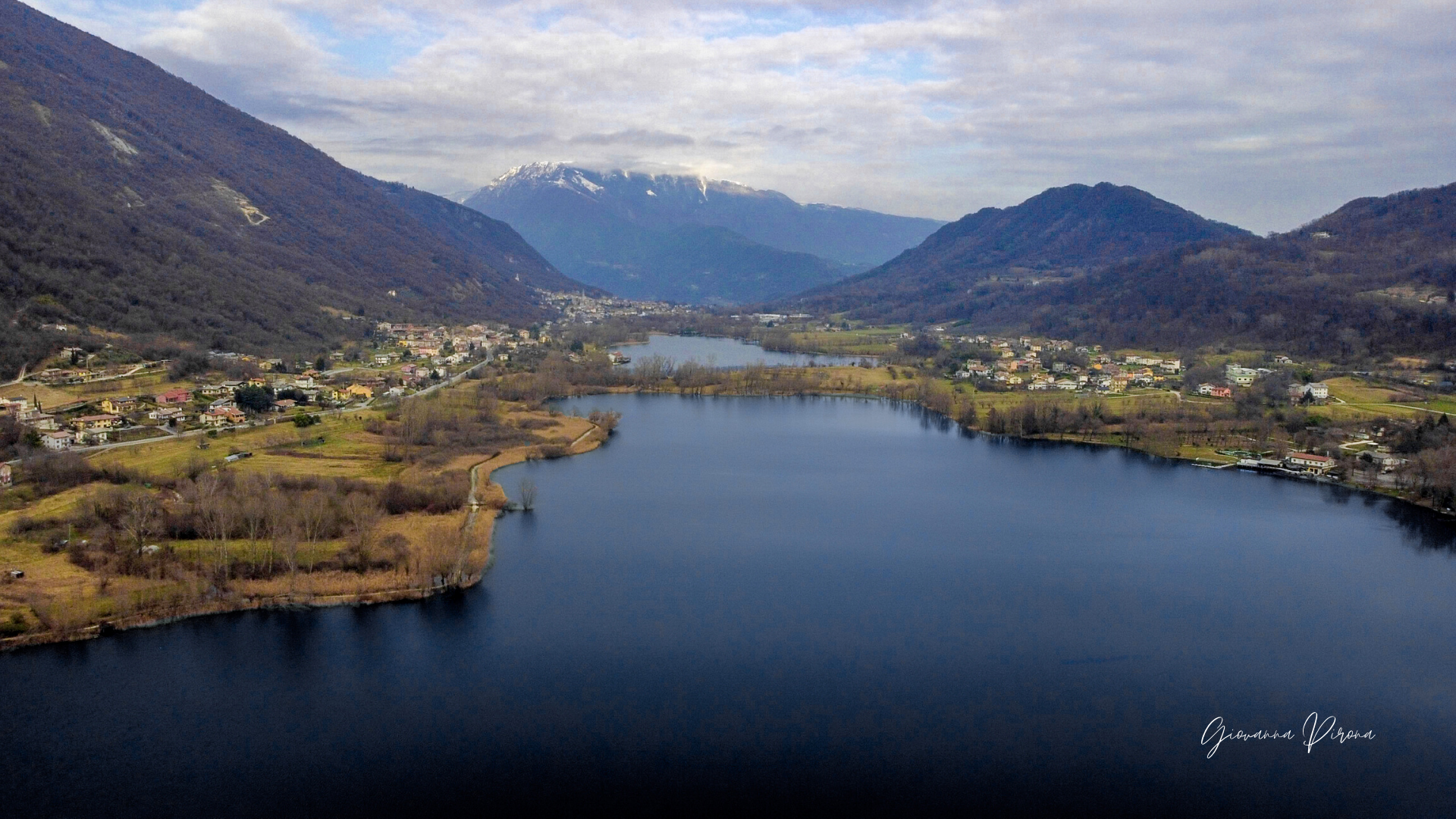 Laghi di Revine visti dall'alto