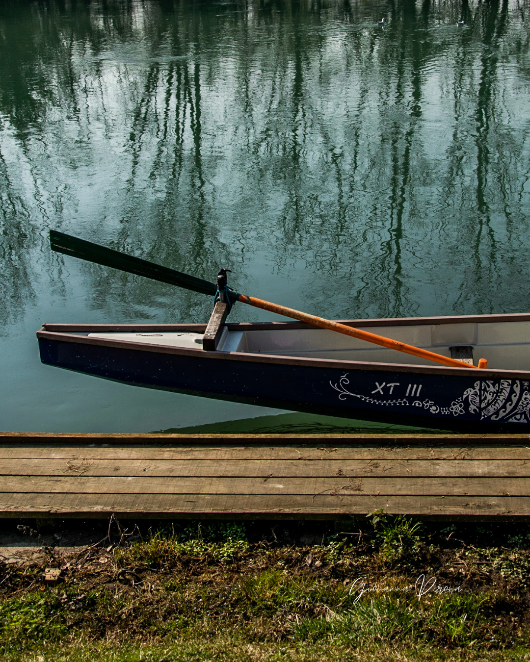 Canoa sulla Restera