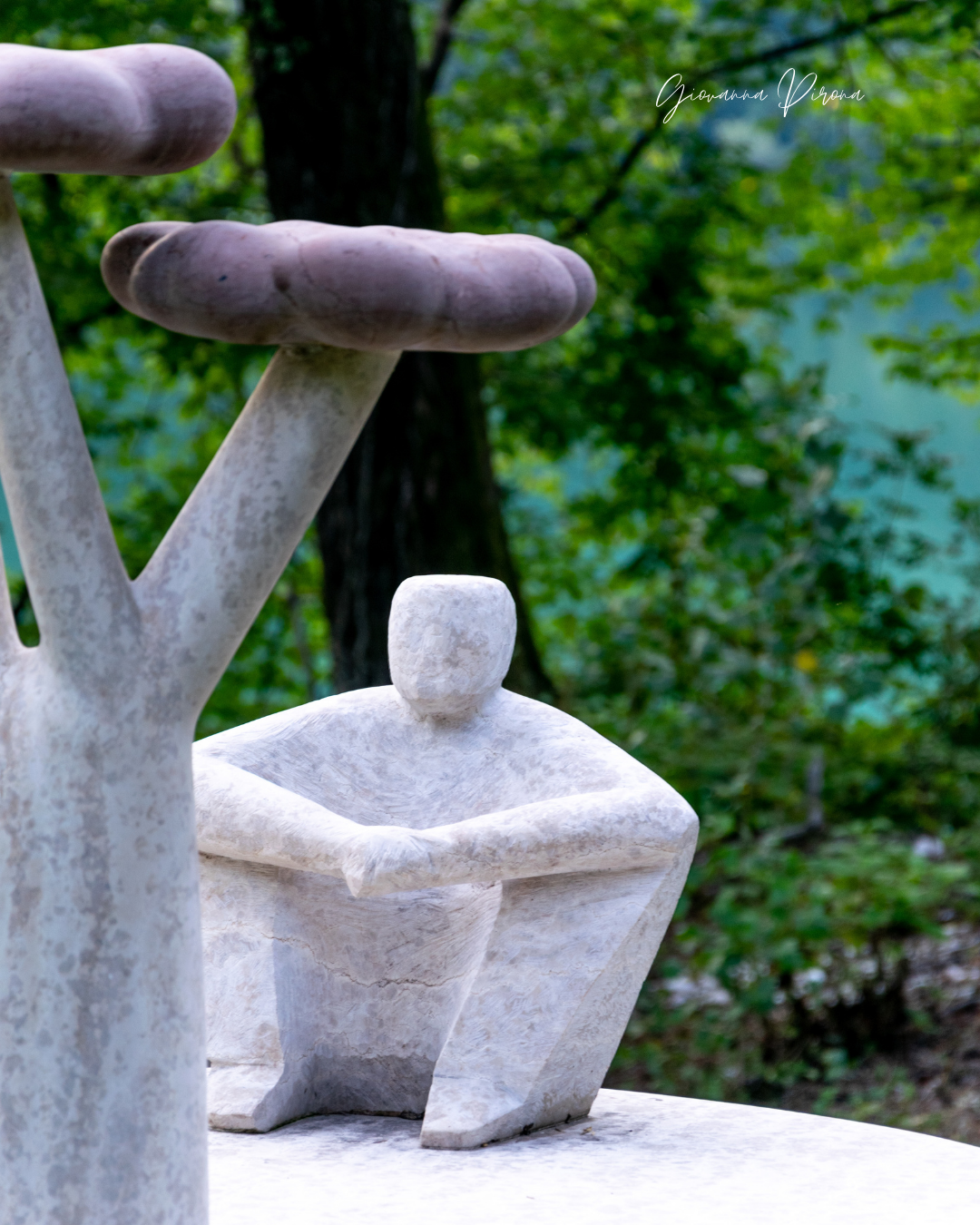 Statue al Lago di Cavazzo : Ecomuseo