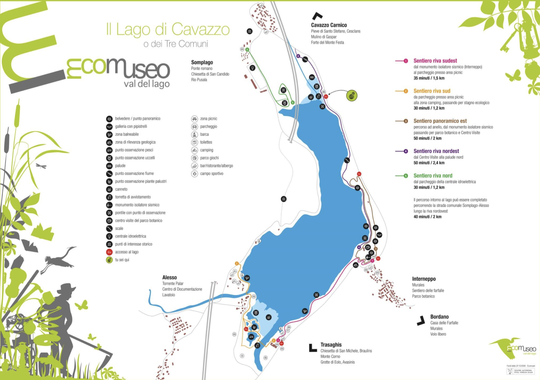 Lago di Cavazzo - Credits EcoMuseo