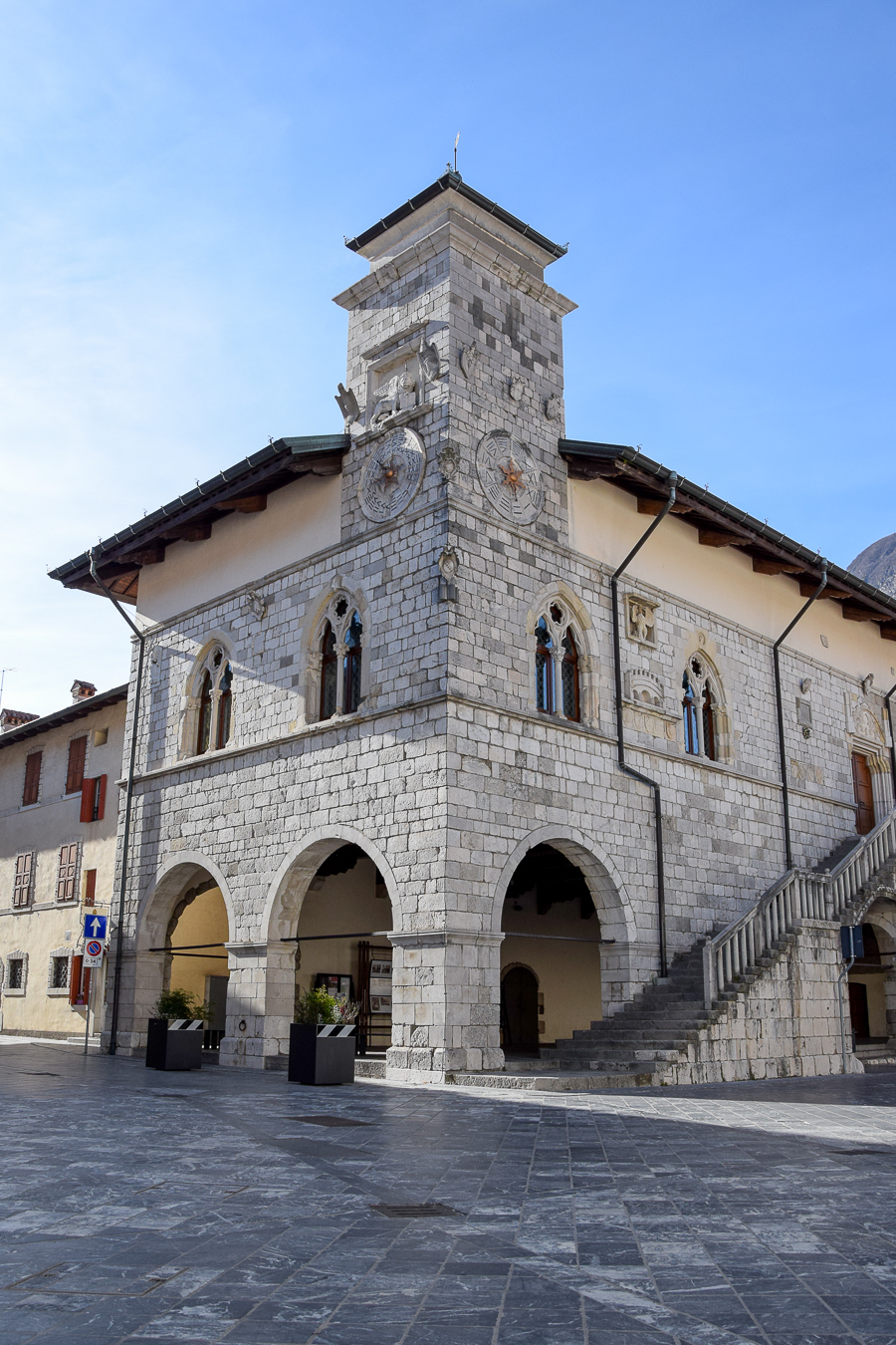 Palazzo Comunale a Venzone (Udine - Friuli)