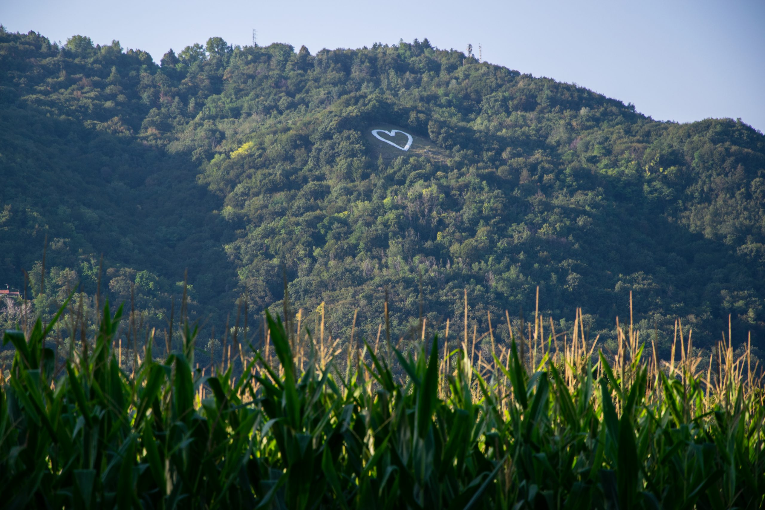 Cuore sul Monte di Ragogna (Udine, Friuli)