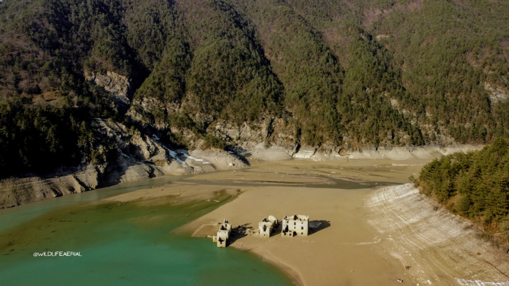 Borgo sommerso di Movara - Lago di Redona