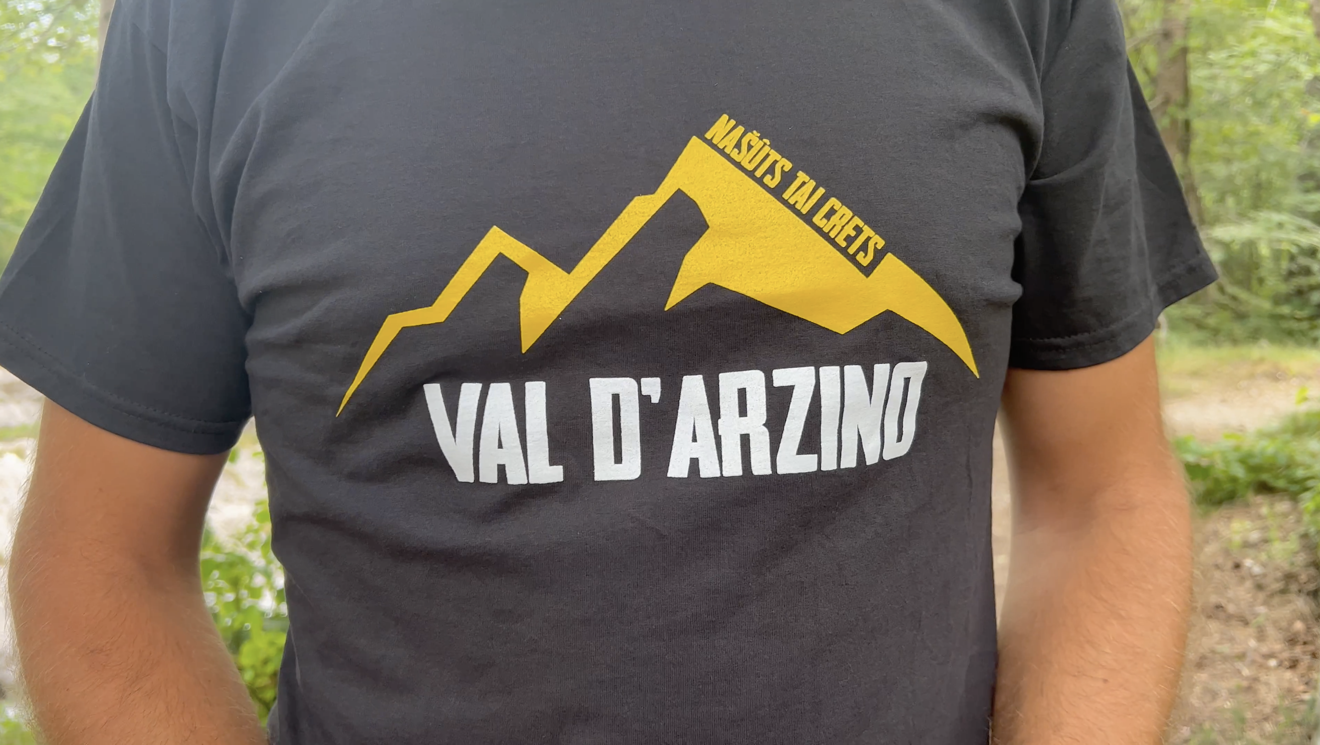 maglietta “Val d’Arzino - Našûts tai crets”