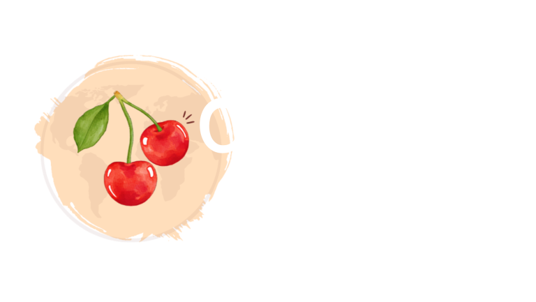 Logo bianco cherry in trip