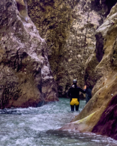 Canyoning in Val d'Arzino