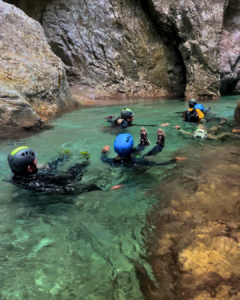 Canyoning in Val d'Arzino